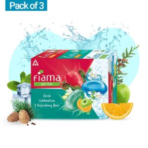 Fiama Gel Bar Celebrate Pack 3*125 Grams