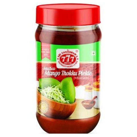 777 MANGO THOKKU PICKLE 200 Grams