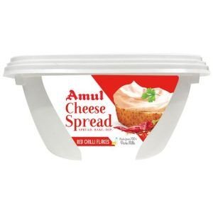 AMUL CHEESE SPREAD RED CHILLI 200 Grams