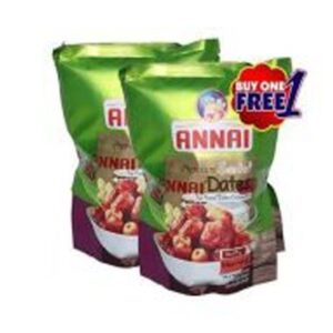 ANNAI SEEDED DATES POUCH 500 Grams 1+1