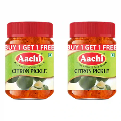 AACHI CITRON PICKLE 200 Grams 1+1