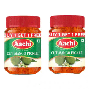 AACHI CUT MANGO PICKLE 200 Grams 1+1
