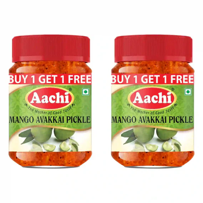 AACHI MANGO AVAKKAI PICKLE 200 Grams 1+1