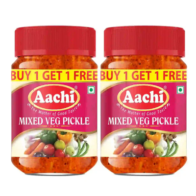 AACHI MIXED VEG PICKLE 200 Grams