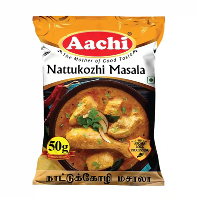 AACHI NATTUKOZHI MASALA 50 Grams