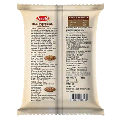 Aachi Ragi Vermicelli 180 Grams - Image 2