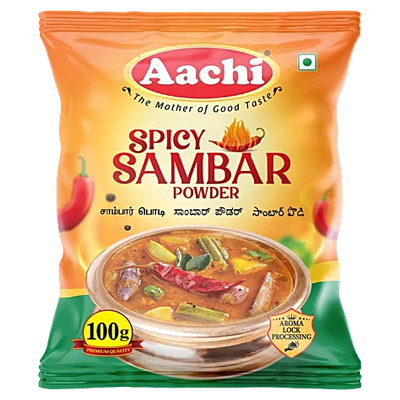 Aachi Spicy Sambar Powder 100 Grams