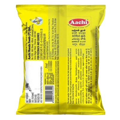 AACHI TURMERIC POWDER 100 Grams - Image 2