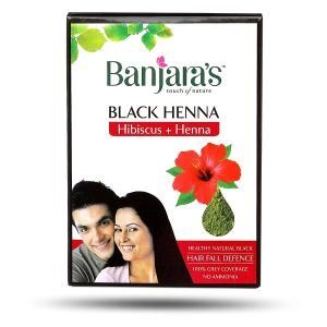 BANJARAS BLACK HENNA HIBISCUS 50 Grams