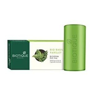 BIOTIQUE BASIL AND PARSLEY SOAP