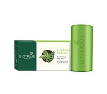 BIOTIQUE BASIL AND PARSLEY SOAP