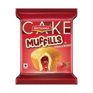 BRITANNIA CAKE STRAWBERRY 35 Grams