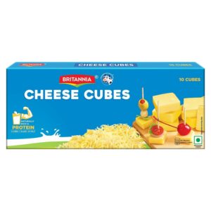 BRITANNIA CHEESE CUBES 10PC 200 Grams