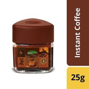 BRU GOLD COFFEE POWDER 25 Grams JAR