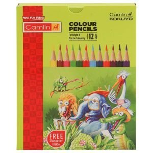 CAMLIN COLOUR PENCILS 12 Nos.