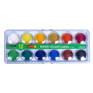 CAMLIN WATER COLOUR CAKES 12N