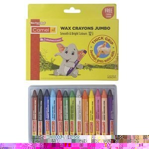 CAMLIN WAX CRAYONS 24 Nos.