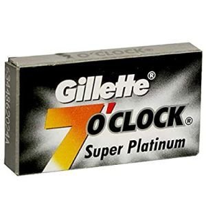 GILLETTE 7'O CLOCK SUPER PLATINUM