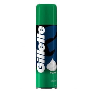 GILLETTE FOAM MENTHOL 196 Grams