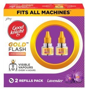 GOOREJ GOOD KNIGHT GOLD FLASH LAVENDER 2 REFILL
