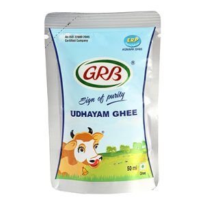 GRB UDHAYAM GHEE POUCH 50 Ml