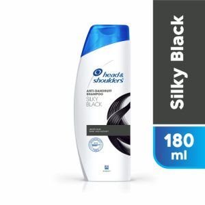 HEAD & SHOULDER SHAMPOO SILKY BLACK 180 Ml