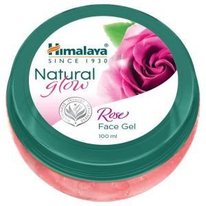 HIMALAYA NATUAL GLOW ROSE FACE GEL 100 Grams