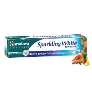 HIMALAYA SPARKLING WHITE TOOTH PASTE 80 Grams