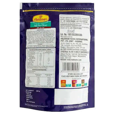 HALDIRAMS ALL IN ONE 200 Grams - Image 2