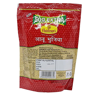 HALDIRAMS ALOO BHUJIA 400 Grams - Image 2