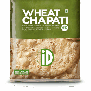 ID WHOLE WHEAT CHAPATI 350 Grams