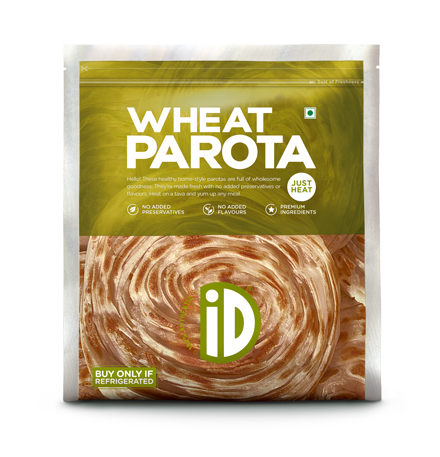 ID WHOLE WHEAT PAROTA 350 Grams