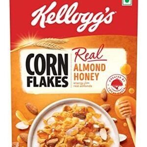 KELLOGGS CORN FLAKES REAL ALMOND HONEY 180 Grams