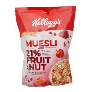 KELLOGGS MUESLI FRUIT NUT 250 Grams