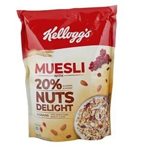 KELLOGGS MUESLI NUTS DELIGHT 250 Grams