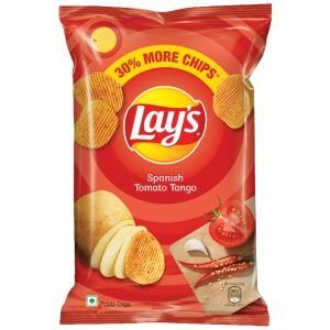 LAYS SPANISH TOMATO TANGO POTATO CHIPS 52 Grams