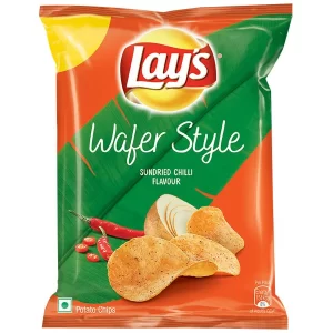 LAYS WAFER STYLE CHILLI F 52 Grams
