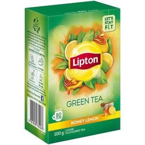 LIPTON GREEN TEA HONEY 80 bags