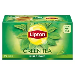 LIPTON GREEN TEA PURE LIGHT 25 bags