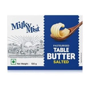 MILKY MIST TABLE BUTTER SALTED 100 Grams