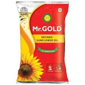 MR GOLD REFIND SUNFLOWER OIL 1 Liter