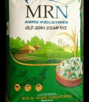 MRN GREEN STEAM RICE 25 Kgs