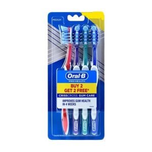 ORAL B CRISSCROSS GUM CARE MEDIUM BUY 2 GET 2