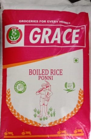 Grace Boiled Rice Ponni 26 Kgs