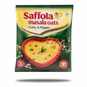 SAFFOLA CURRY PEPPER OATS 32 Grams
