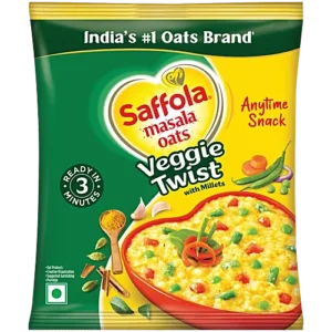 SAFFOLA OATS VEGGIE TWIST 39 Grams