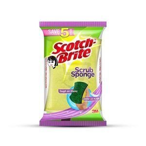SCOTCH BRITE SCRUB SPONGE 2 Nos.