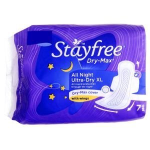 STAY FREE DRY MAX XL 7 Pads