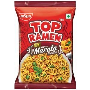 TOP RAMEN MASALA NOODLES 70 Grams
