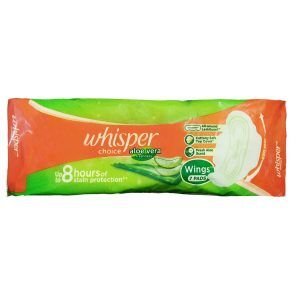 WHISPER CHOICE ALOVE VERA WINGS 7 PADS